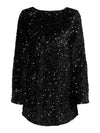 ONLANIKA SEQUINS LS BOW DRESS WVN