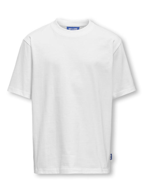 OSJFRED LIFE RLX SS TEE JRS NOOS - bright white