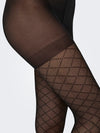 ONLESTA FASHION TIGHTS ACC - Black/20 DEN DIA