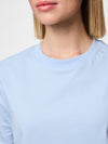 PCRIA SS SOLID TEE NOOS - Cashmere Blue