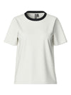 PCRIA SS SOLID TEE NOOS - Bright White contrast