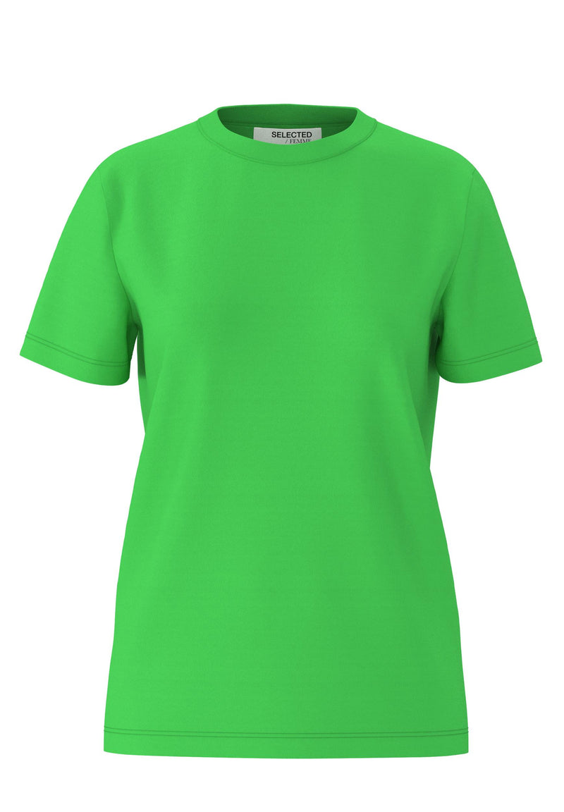 SLFMYESSENTIAL SS O-NECK TEE - Classic Green