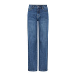 SRWilla Midwaist Wide Jeans -759 Imagine dark blue