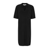 SRLea SS Polo Knit Dress - 001 Black