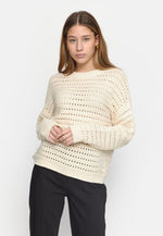 SRHennie Maren knit - 044 Whitecap Gray