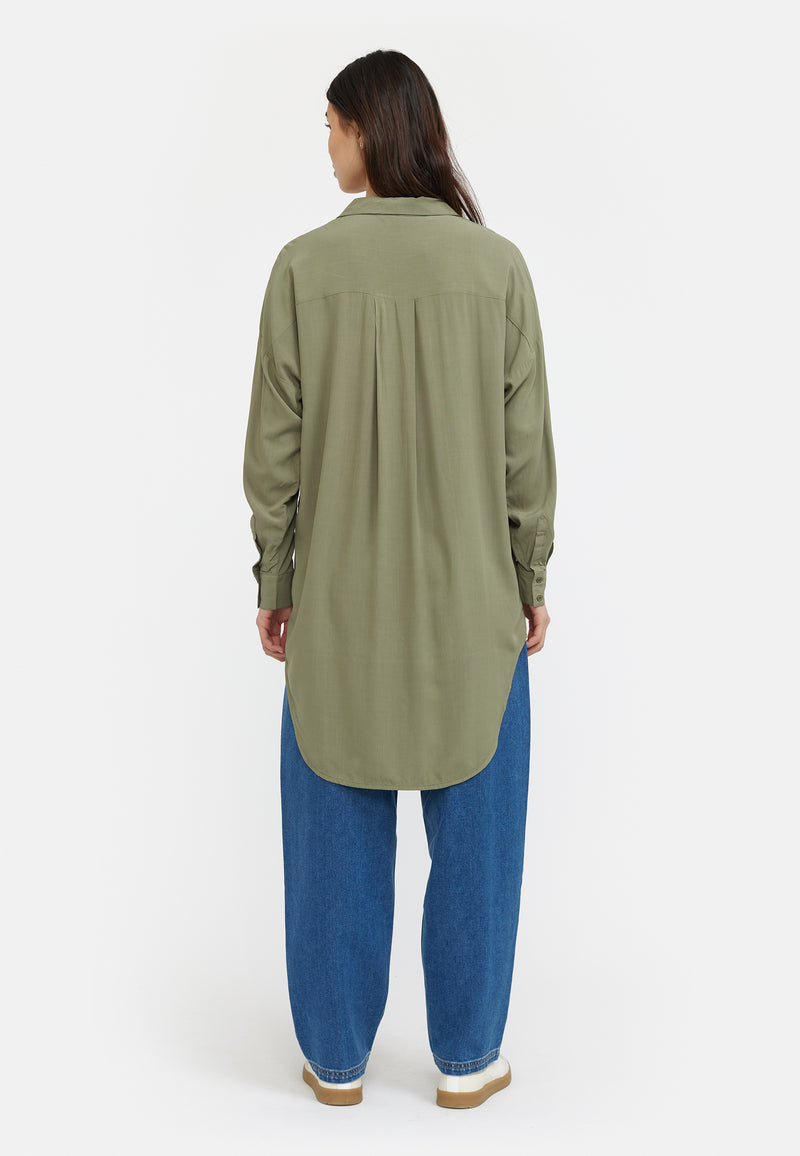 SRFreedom Long Shirt -  Dazzling Blue / Deep Lichen Green / Coffie Quartz