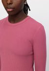 SRFenja O-neck Top - 266 Rose Wine