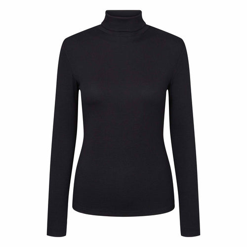 SRFenja Rollneck Top - 001 Black