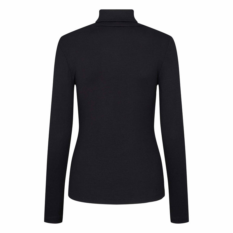 SRFenja Rollneck Top - 001 Black