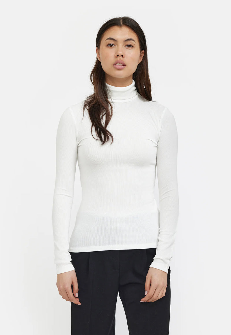 SRFenja Rollneck Top - 002 Snow White