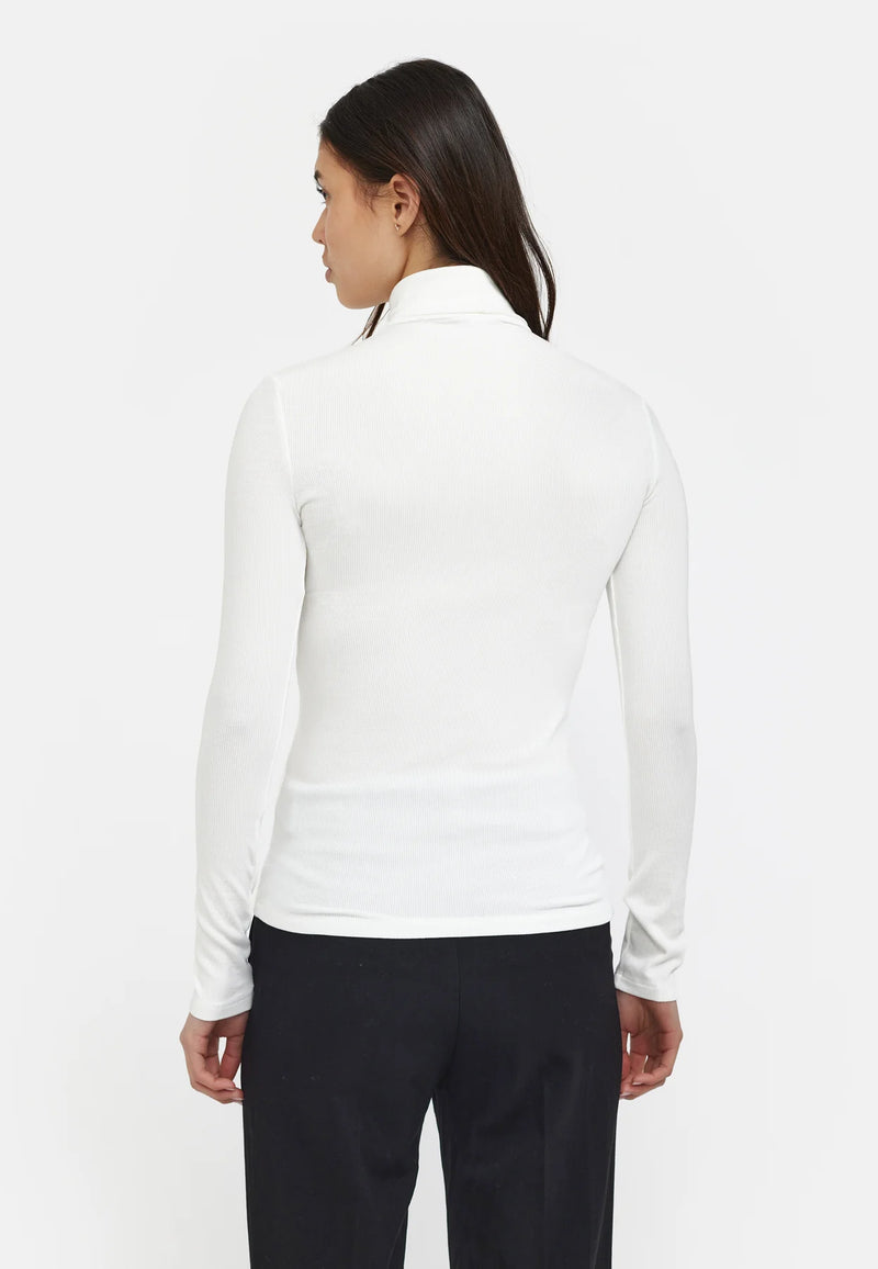 SRFenja Rollneck Top - 002 Snow White