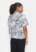 SRMela Freedom SS Shirt - 565 Blurred Flower Regatta