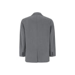 SRVilja Loose Blazer - Medium Grey Melange