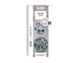 BIBS x LIBERTY 2 pack colour bobo latex size 2 - Dusty Blue Mix