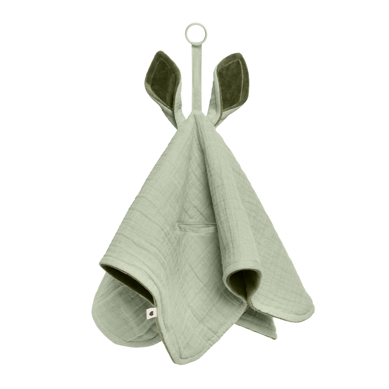 BIBS Cuddle Cloth - Sage/Hunter green