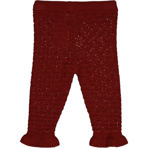 Knit scallop pants baby