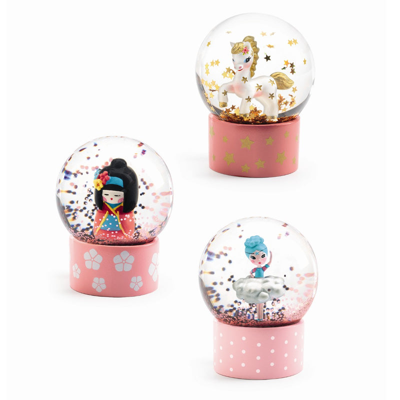 VEILLEUSE BOULE A NEIGE – Glitzerkugeln