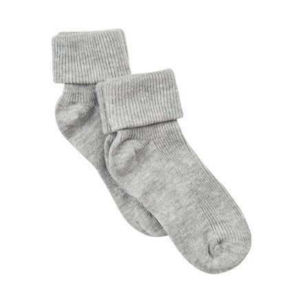5068 Baby rib sock w. fold (2-pack)