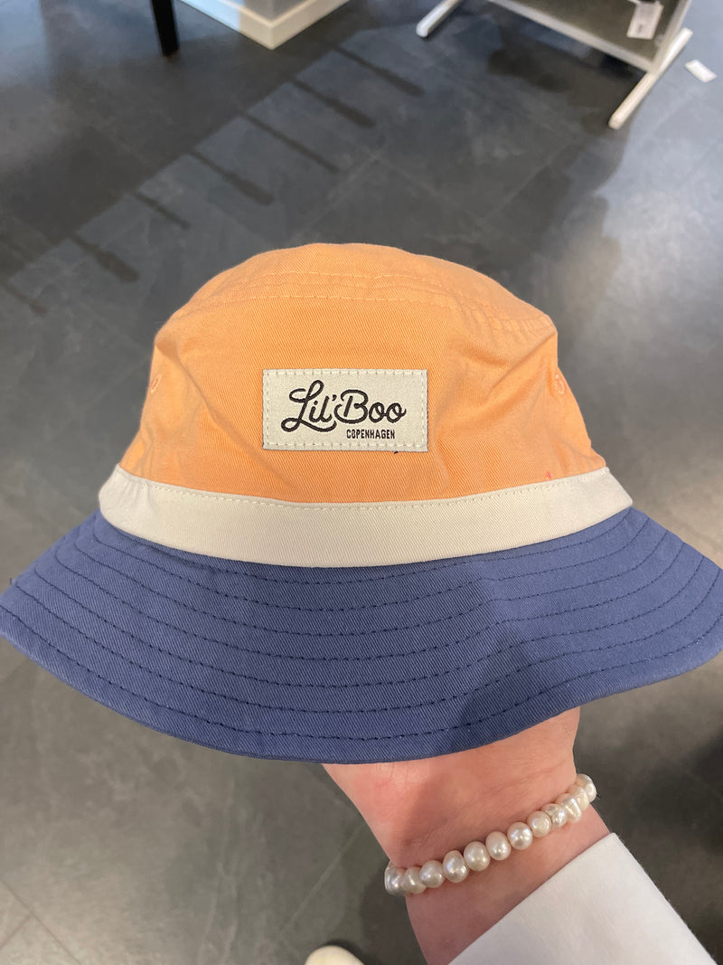 Lil´ Boo Block Bucket hat - Peach