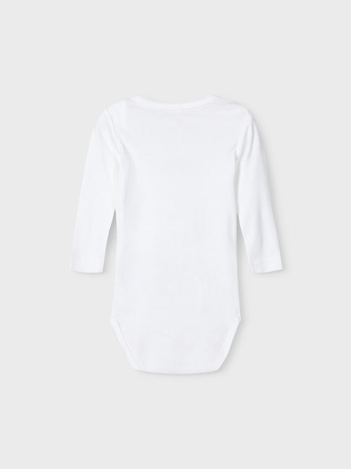 NBNBODY 3P LS SOLID WHITE 2 NOOS