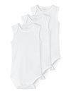 NBNBODY 3P TANK SOLID WHITE 3 NOOS