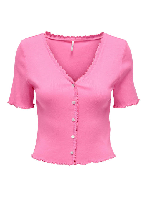 ONLLAILA S/S BUTTON TOP JRS